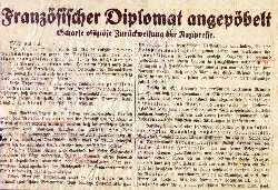 Berliner Zeitung, Datum unbekannt.
